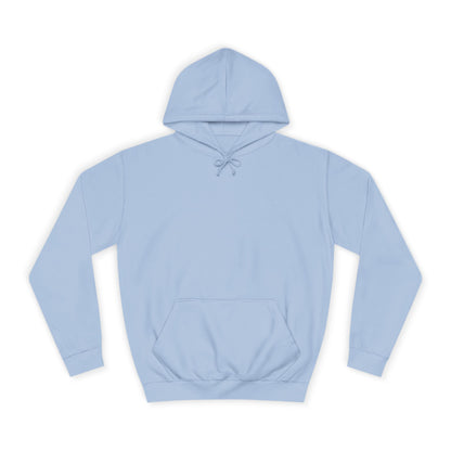 Skeleton Easter Bunny Unisex College Hoodie | Custom Art Sweatshirt | Multiple Colors Available