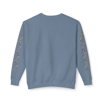 Thankful for my Sanity Unisex Lightweight Crewneck Sweatshirt - Soft Ring-Spun Cotton, Sustainable Dyes, Comfort Colors