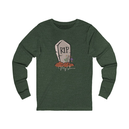 Silent Tribute Unisex Long Sleeve Tee - Lightweight Fabric, Retail Fit - Everyday Essential