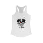 Gothic Valentine Skeleton Couple Women's Racerback Tank I Love You to Death