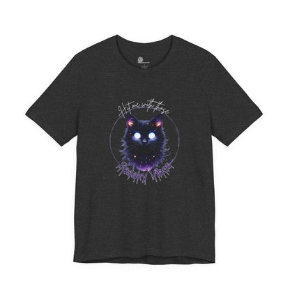 Galaxy Wolf Tee | Cosmic Wolf Face T-shirt, Night Sky Nebula Design