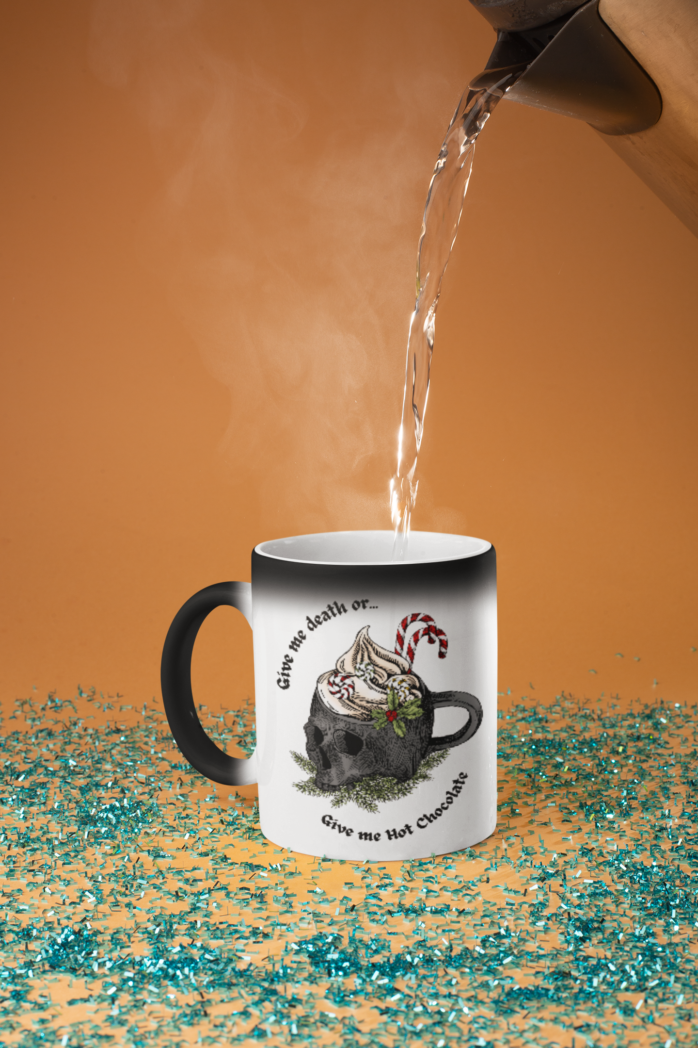 Unique Color Morphing Mug | Custom Heat-Reactive Ceramic Cup | Personalized Gift Idea