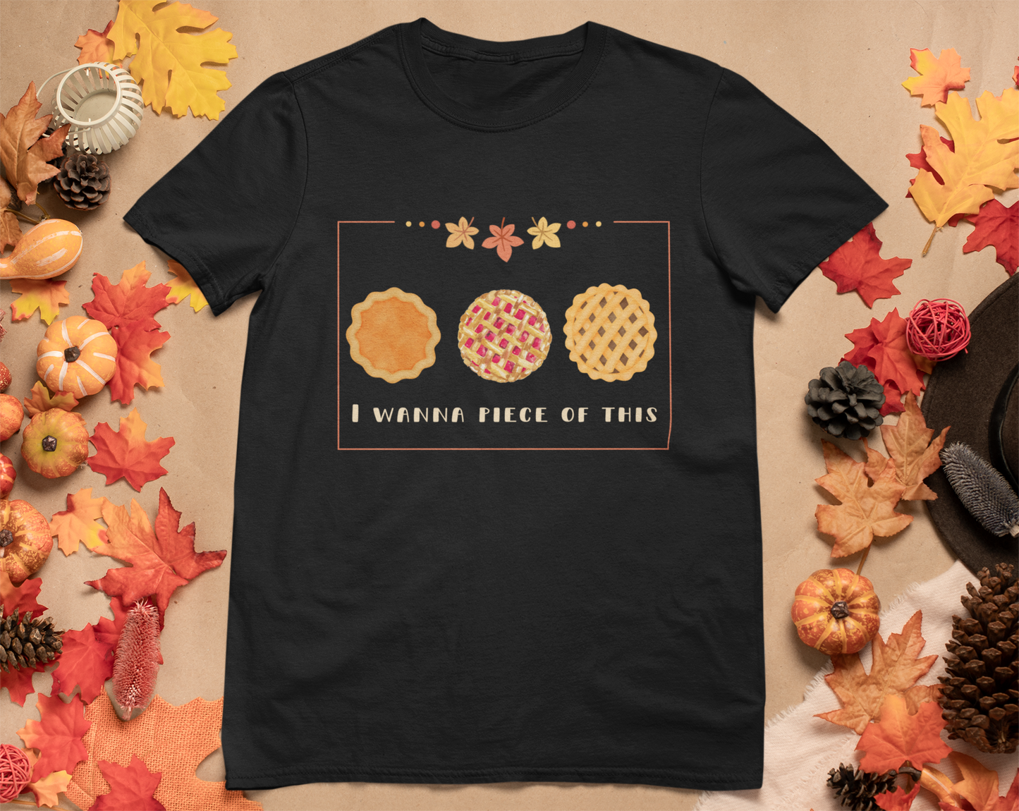 Pie Lover's Thanksgiving Party Tee | Soft and Comfortable Women's T-Shirt