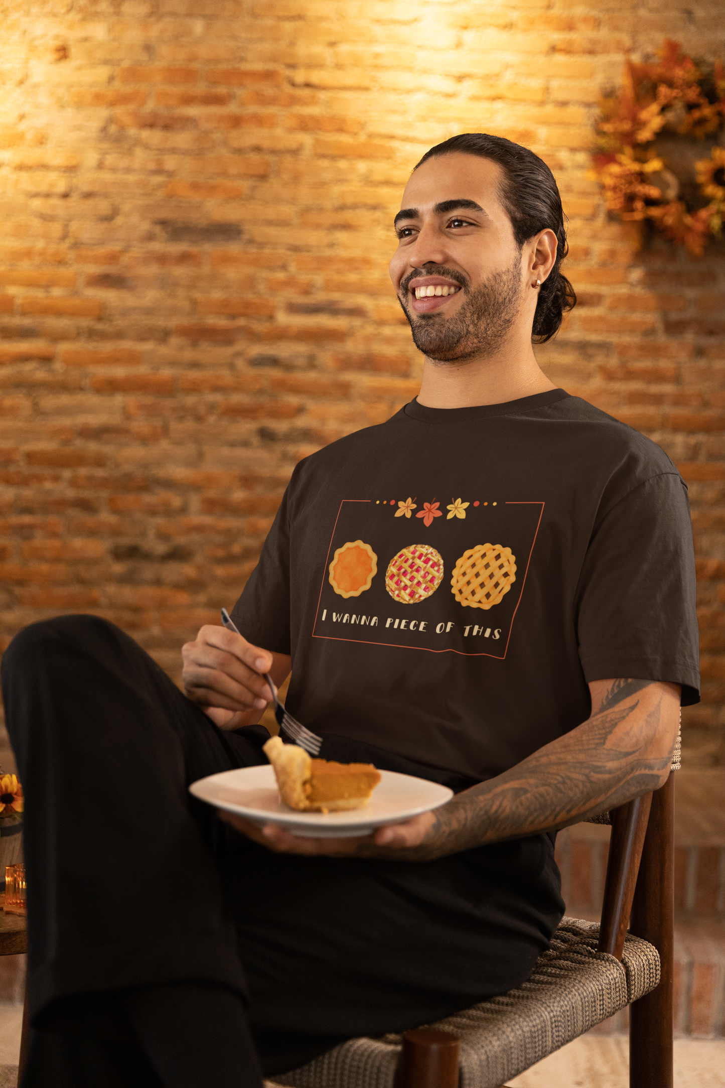 Pie Lover's Thanksgiving Party Tee | Soft and Comfortable Women's T-Shirt