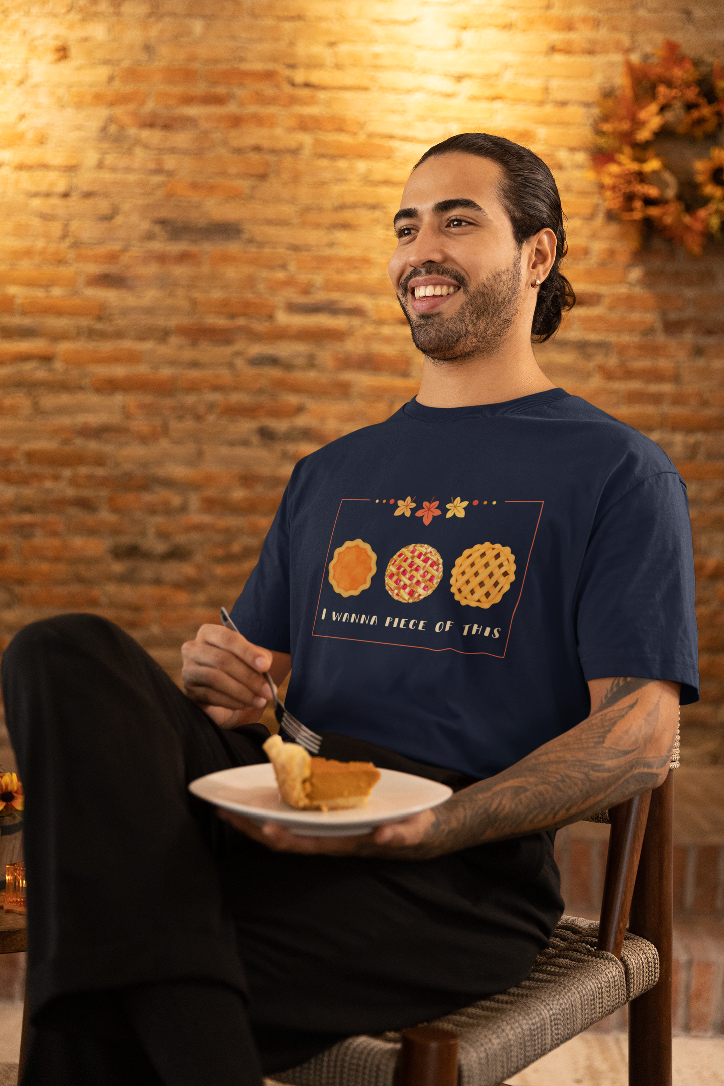 Pie Lover's Thanksgiving Party Tee | Soft and Comfortable Women's T-Shirt