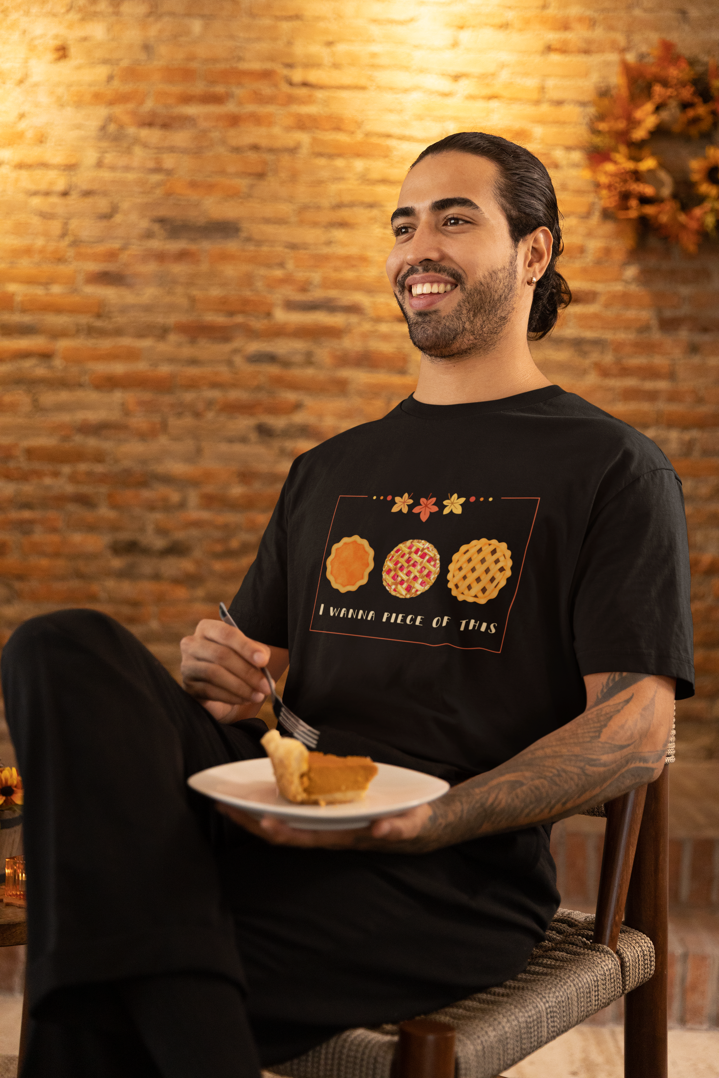 Pie Lover's Thanksgiving Party Tee | Soft and Comfortable Women's T-Shirt