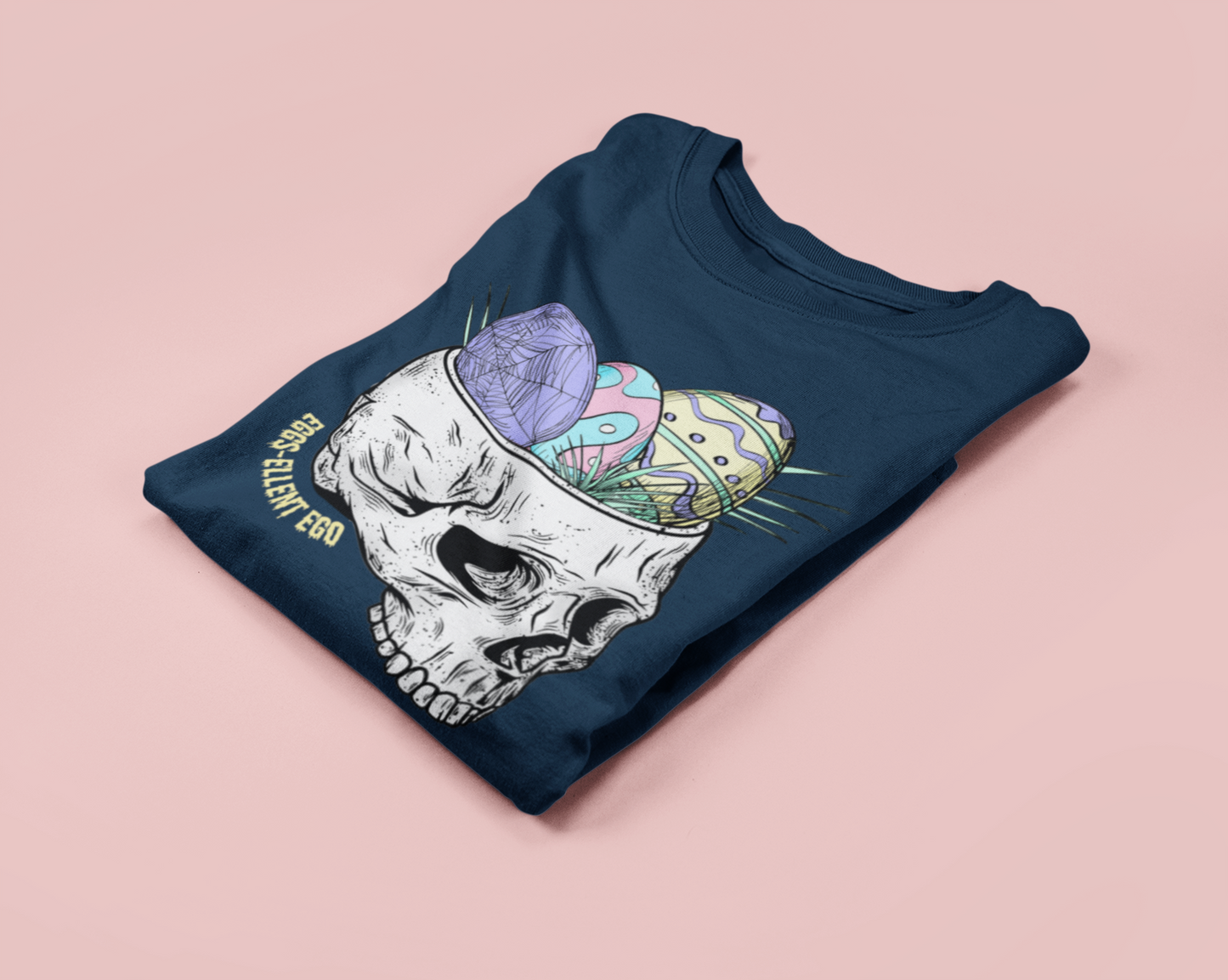 Trendy Skull Tee for All | Comfy Fit & Shoulder Shaping | Ethically Made