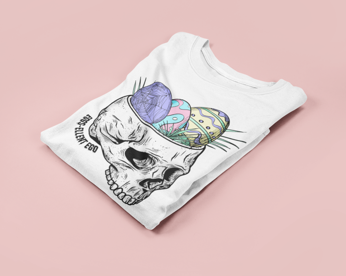 Trendy Skull Tee for All | Comfy Fit & Shoulder Shaping | Ethically Made