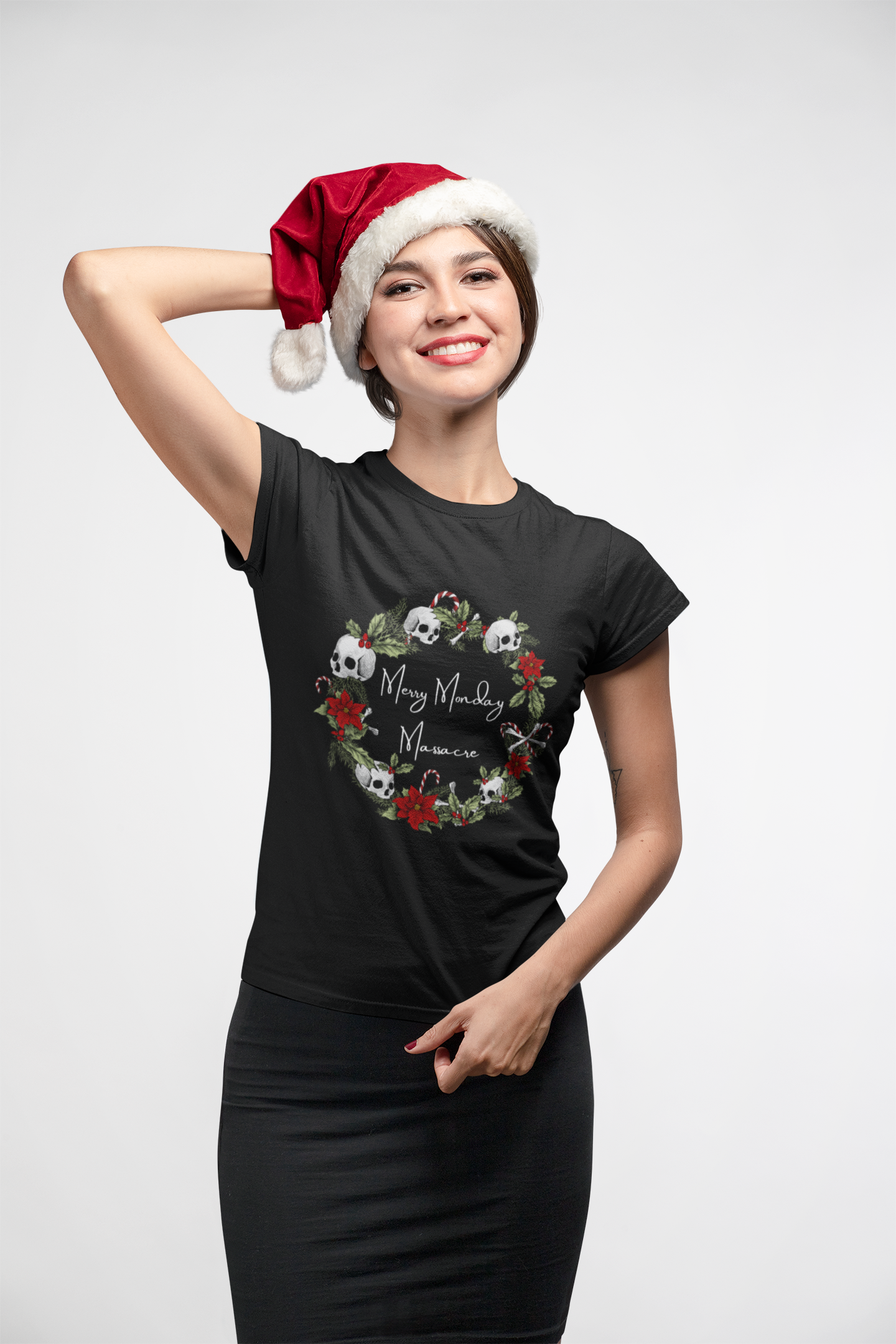 Funny Christmas Tee - Mondays Are The Worst, But This Tee Isn't!