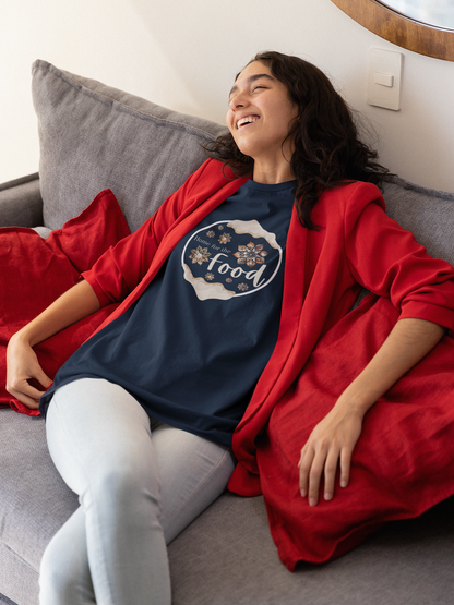 Festive Foodie Holiday Tee - Cozy Unisex Christmas Cookie Shirt in Sustainable Fabric