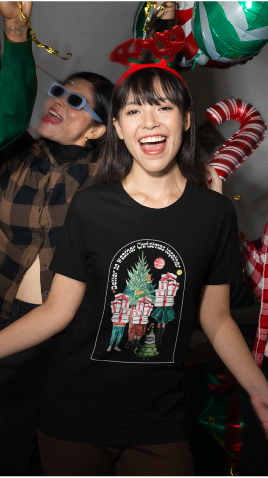 Holiday Gift Tee, Unisex Cotton Shirt, Family Christmas Outfit, Festive Apparel Option