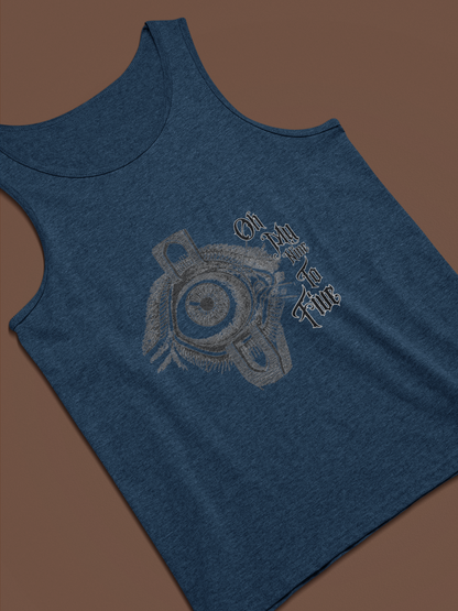 Sporty Racerback Tank with Scoop Neckline | Ideal for Daily Wear