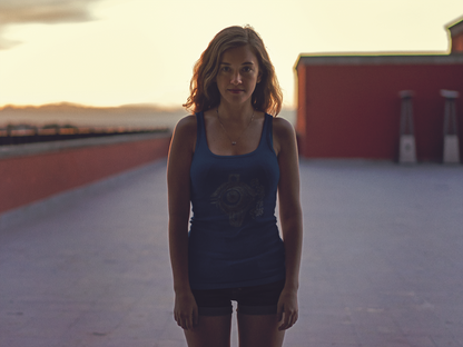 Sporty Racerback Tank with Scoop Neckline | Ideal for Daily Wear