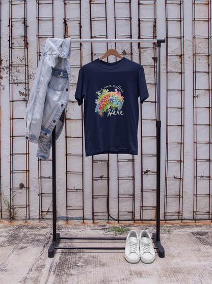 Rainbow Freedom of Speech Unisex Tee - Inspire Your Voice in Style