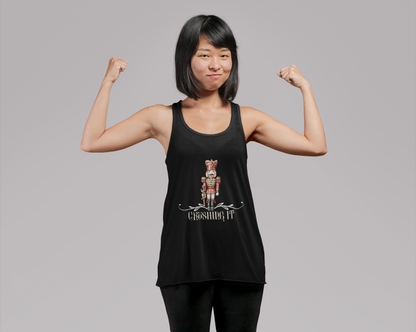 Nutcracker Christmas Women's Ideal Racerback Tank - Crushing It in Style