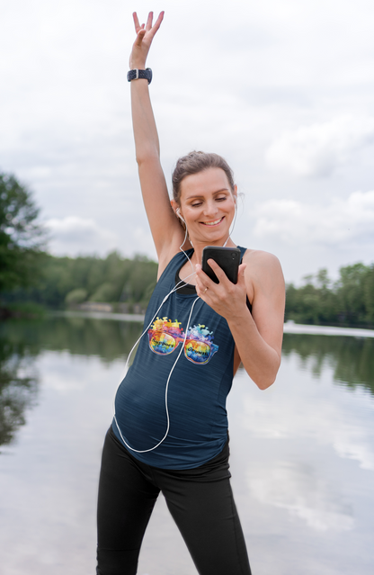 Slim Fit Tank Top for Women - Supportive Design with Racerback Cut - Ideal for Daily Wear and Workouts