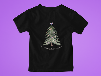Batty for Christmas Kids' Short Sleeve T-Shirt