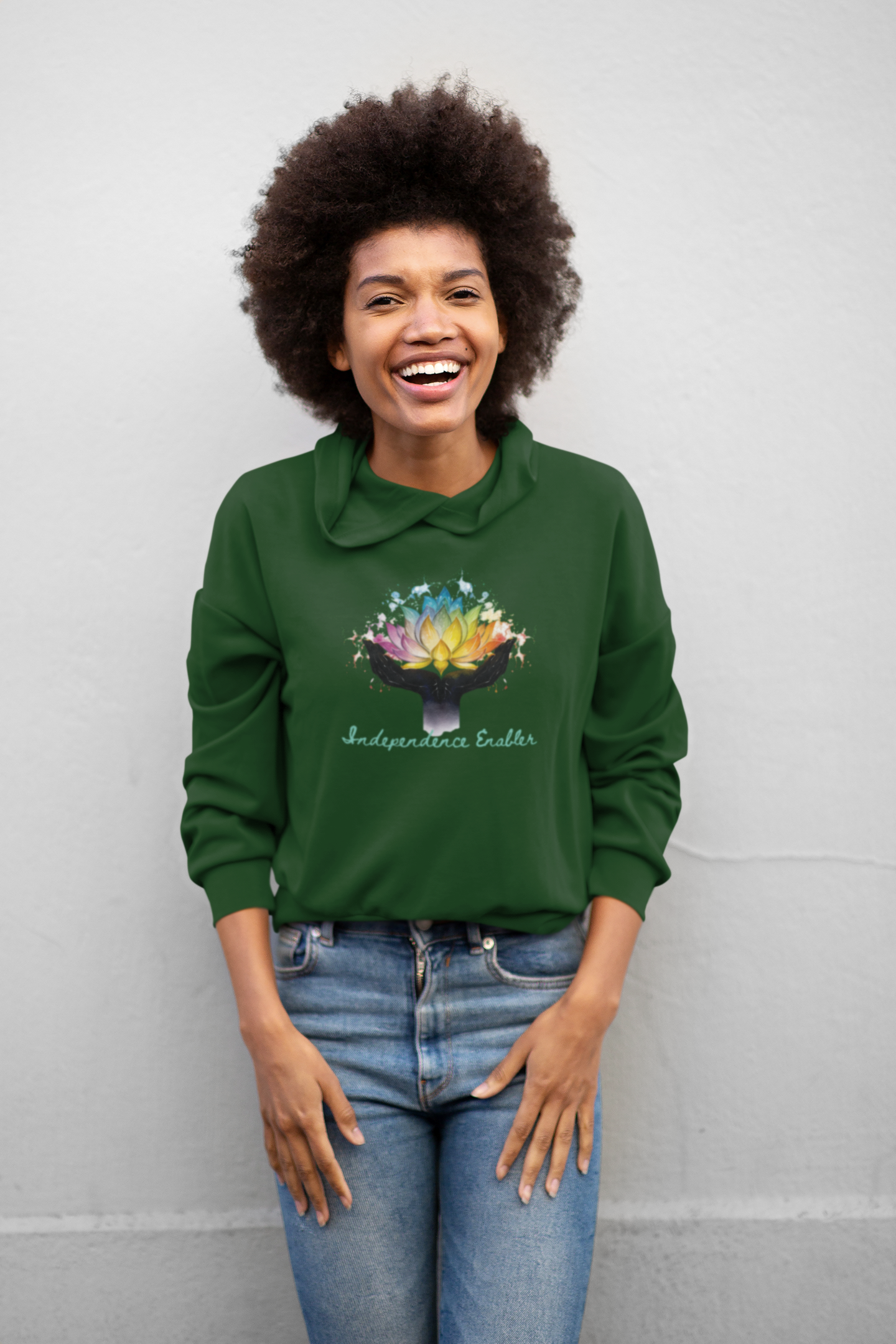 Neurodiversity Empowerment Unisex College Hoodie | DSP Support | Independent Living