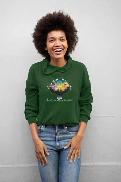 Neurodiversity Empowerment Unisex College Hoodie | DSP Support | Independent Living