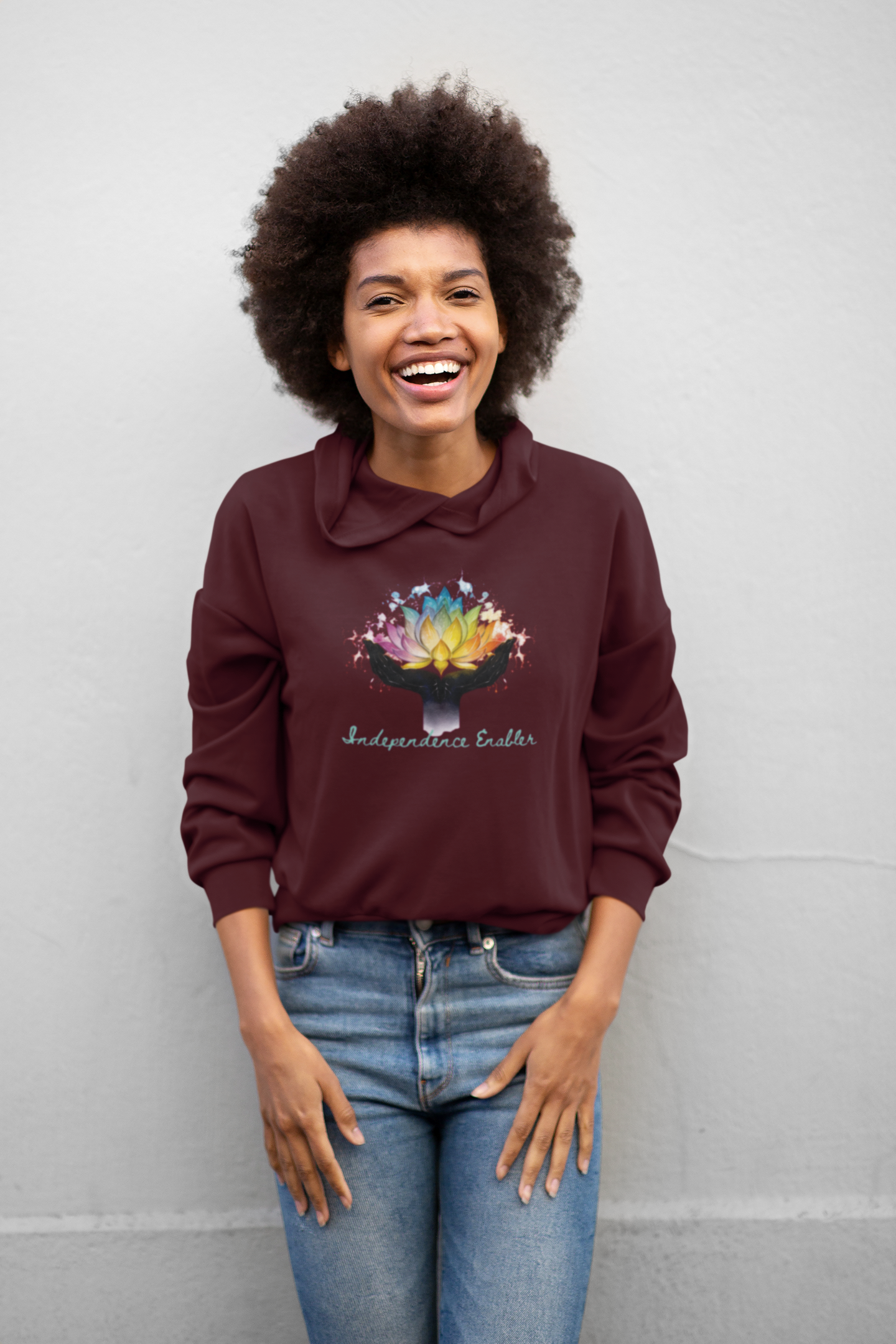 Neurodiversity Empowerment Unisex College Hoodie | DSP Support | Independent Living