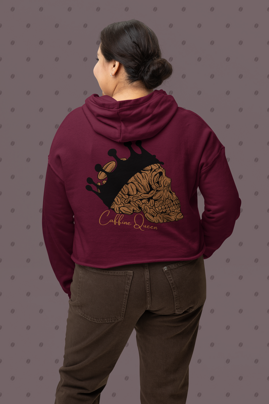Queen of Caffeine Unisex Hoodie - Fuel Your Day with Style!