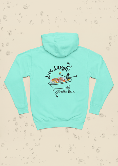Live Laugh Cozy & Stylish Unisex Hooded Sweatshirt