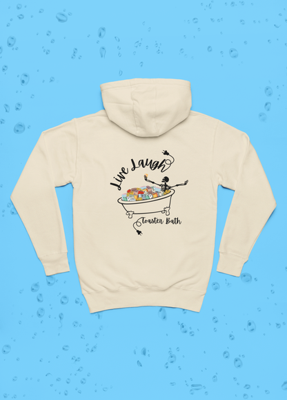 Live Laugh Cozy & Stylish Unisex Hooded Sweatshirt