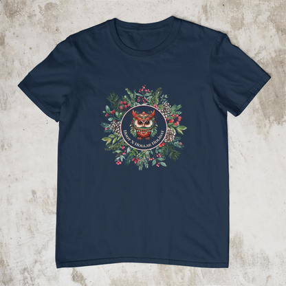 Get Festive with our Hoot N Holler Holiday Youth Short Sleeve Tee - Sustainable & Stylish