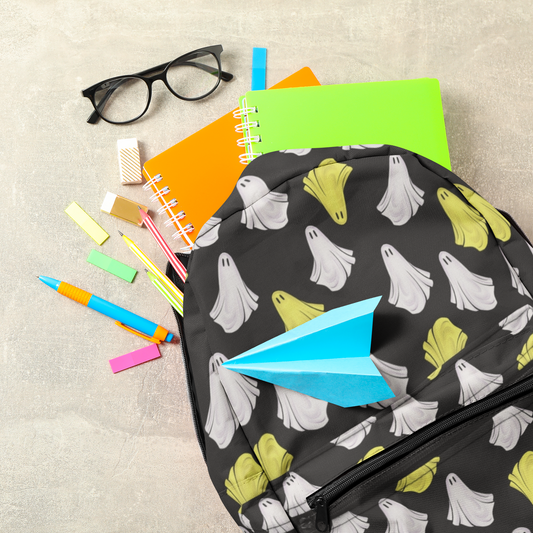 Ghost Printed Luxe Backpack