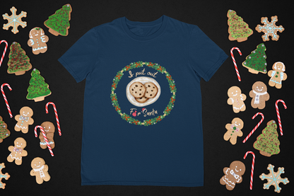 Adorable Santa-approved Youth Tee for the Cookie Lover in Your Life!