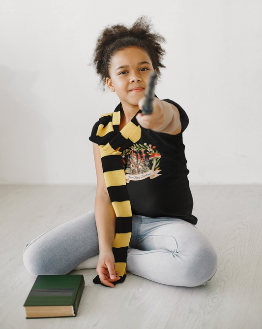 Kids' Fearie Merry Christmas Tee: Lightweight & Soft Short Sleeve Shirt with Custom Design