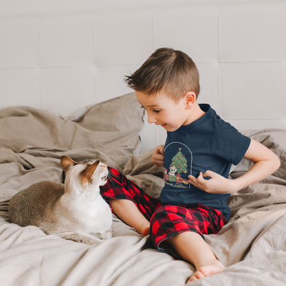 Celebrate Catmas with Style - Ultra Comfy Youth Short Sleeve Tee