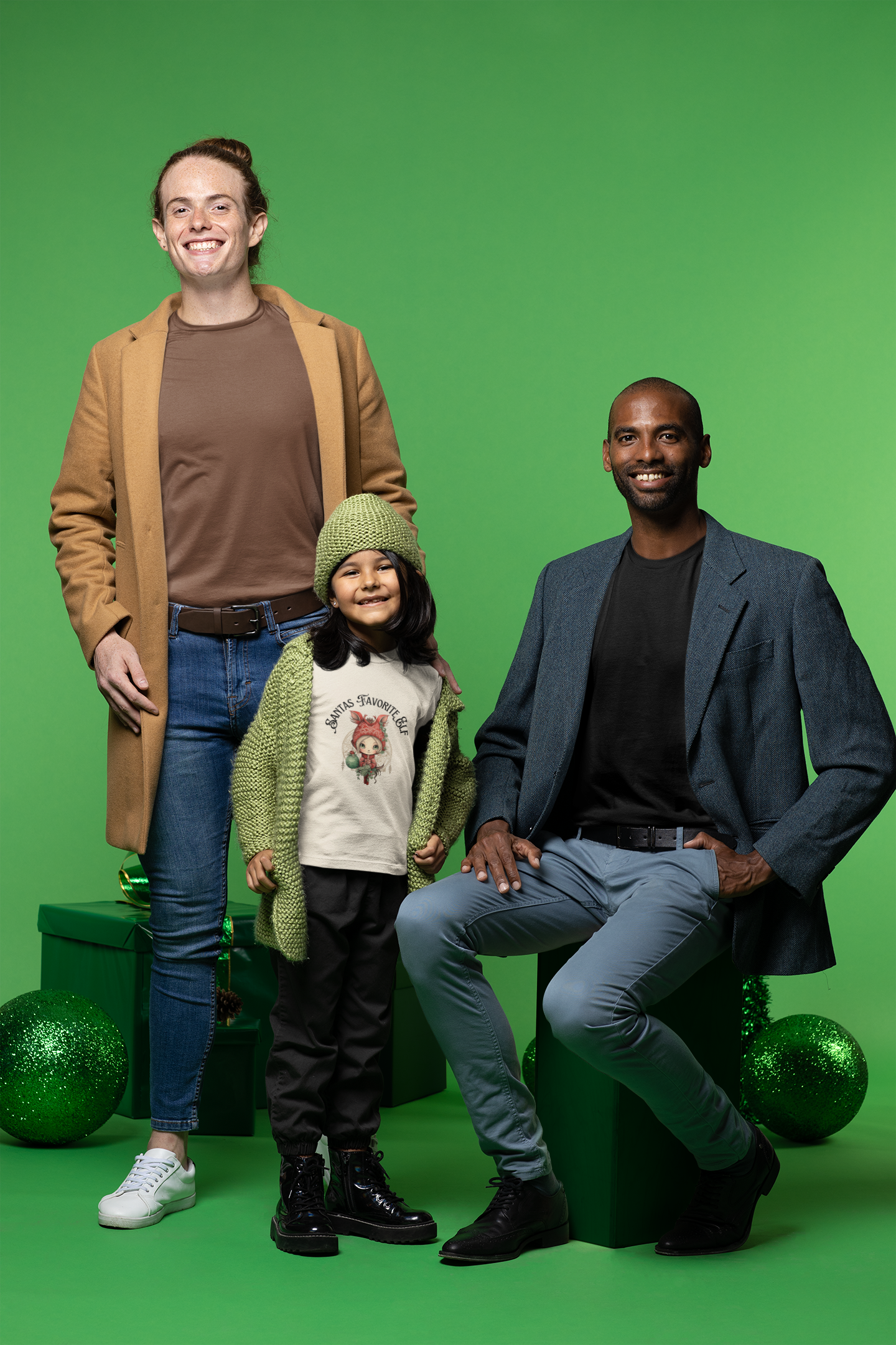 Keep the Christmas Spirit Alive with Santa's Favorite Elf Youth Tee - Soft and Sustainable Fabric