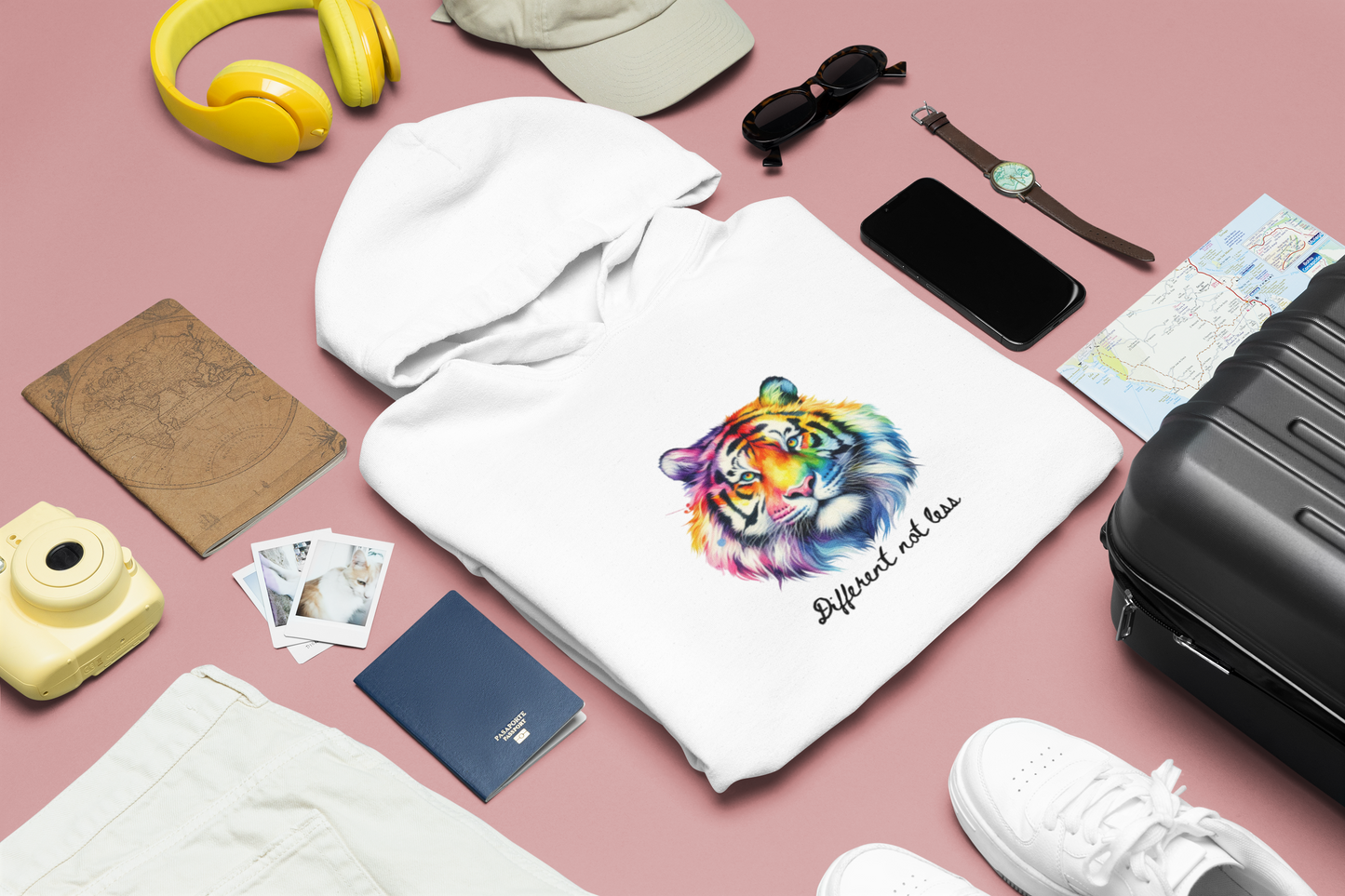 Different Not Less Children's Hoodie | Neurodiversity Design