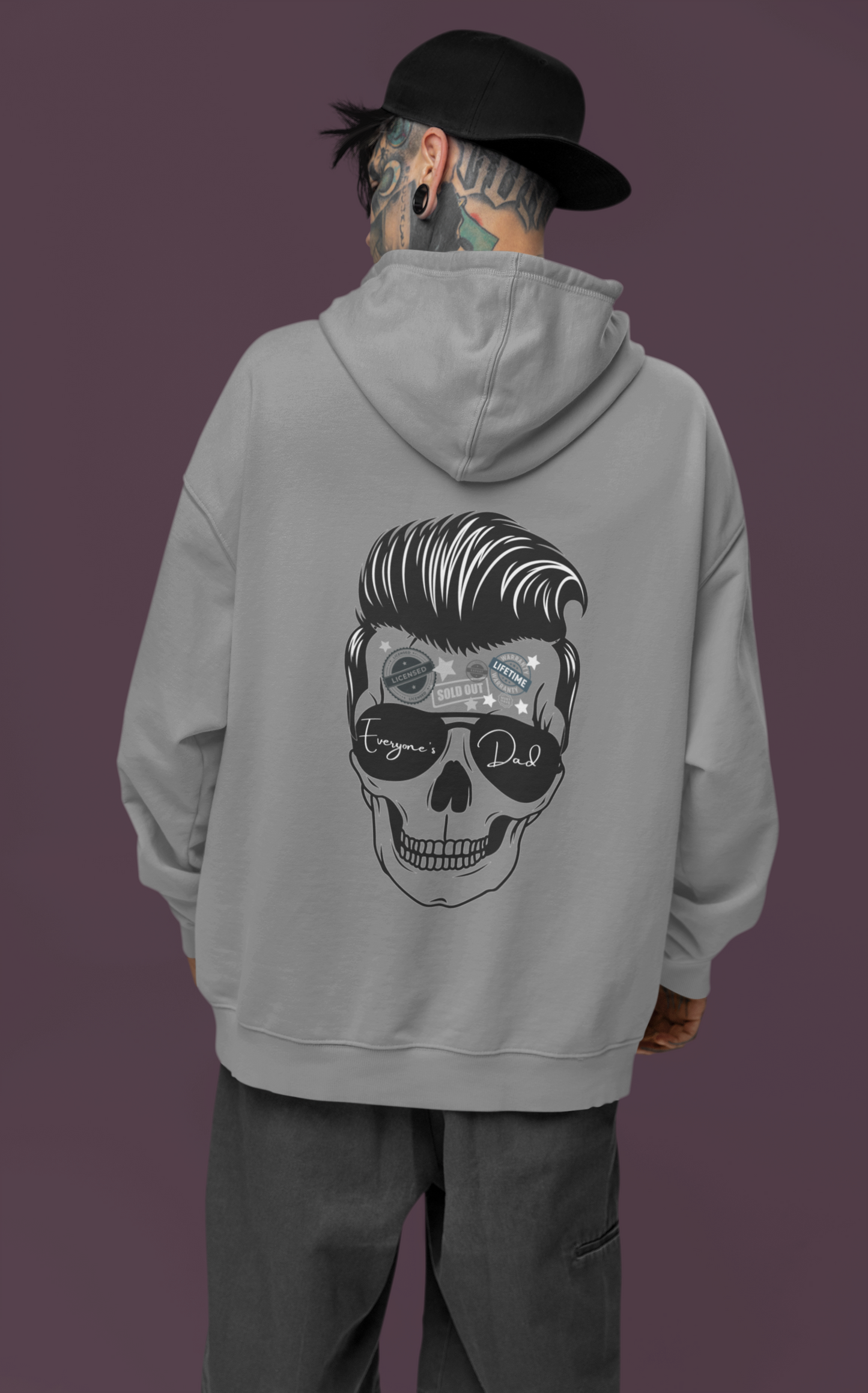 Everyones Dad Gift - Men's NUBLEND® Hooded Sweatshirt - 50/50 Cotton Polyester Blend