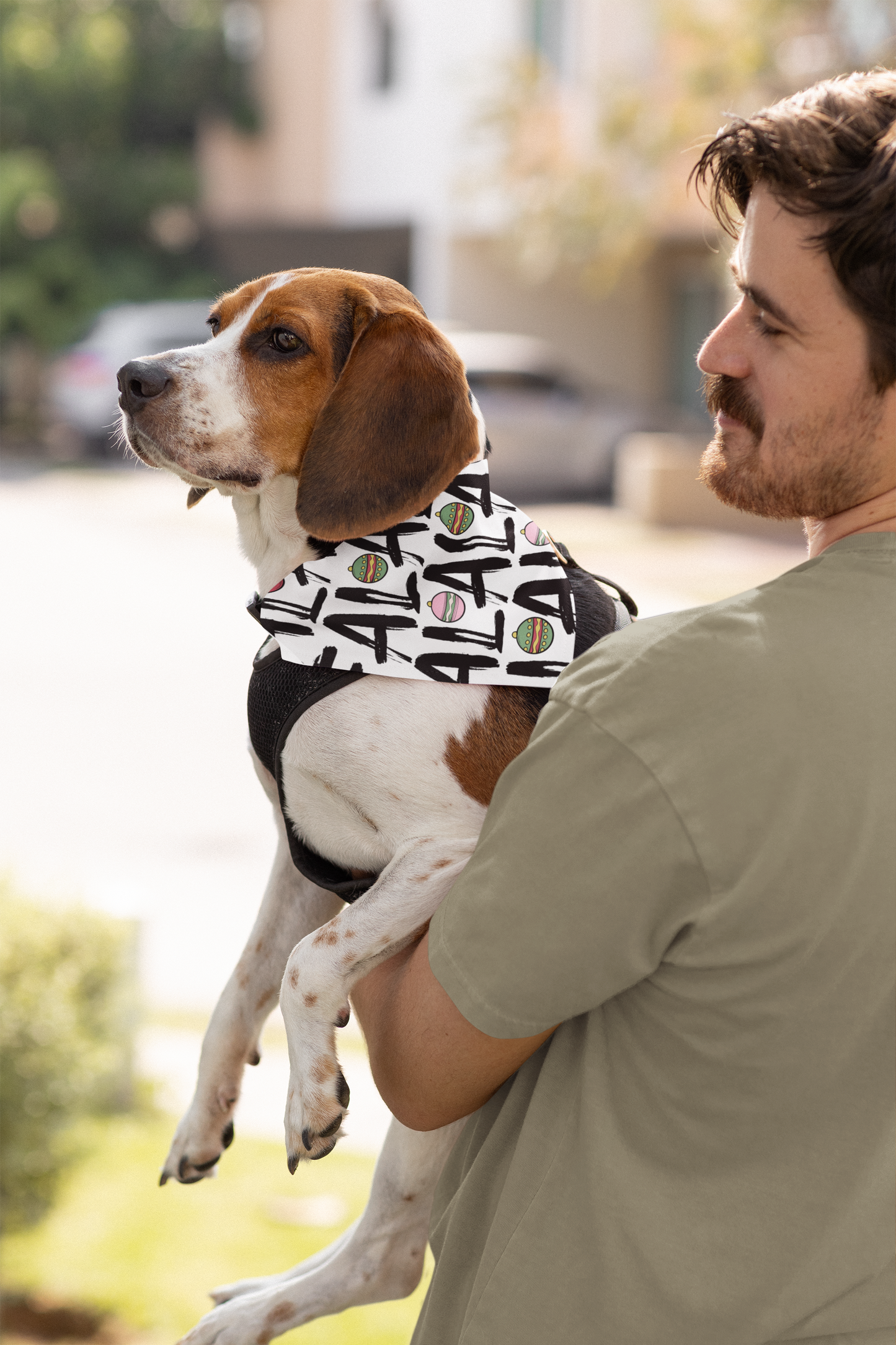 Falala Pet Bandana Collar - Christmas Pet Accessory - Durable