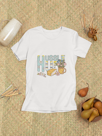 Ultimate Hustle Up Tee: USA-Made Motivational Wear for Inspired Living