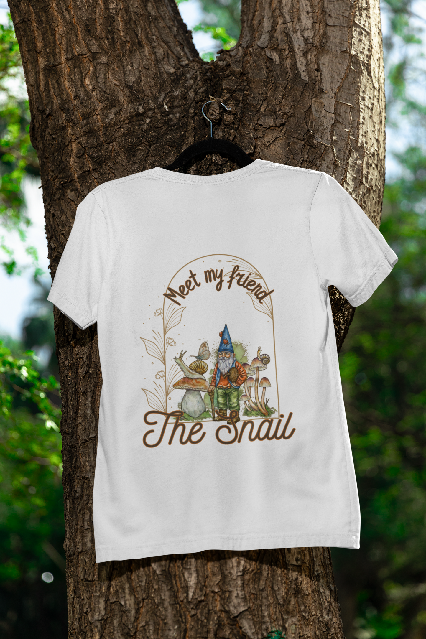 Whimsical Snail Delight T-Shirt - Perfect Unisex Tee for Nature Lovers!