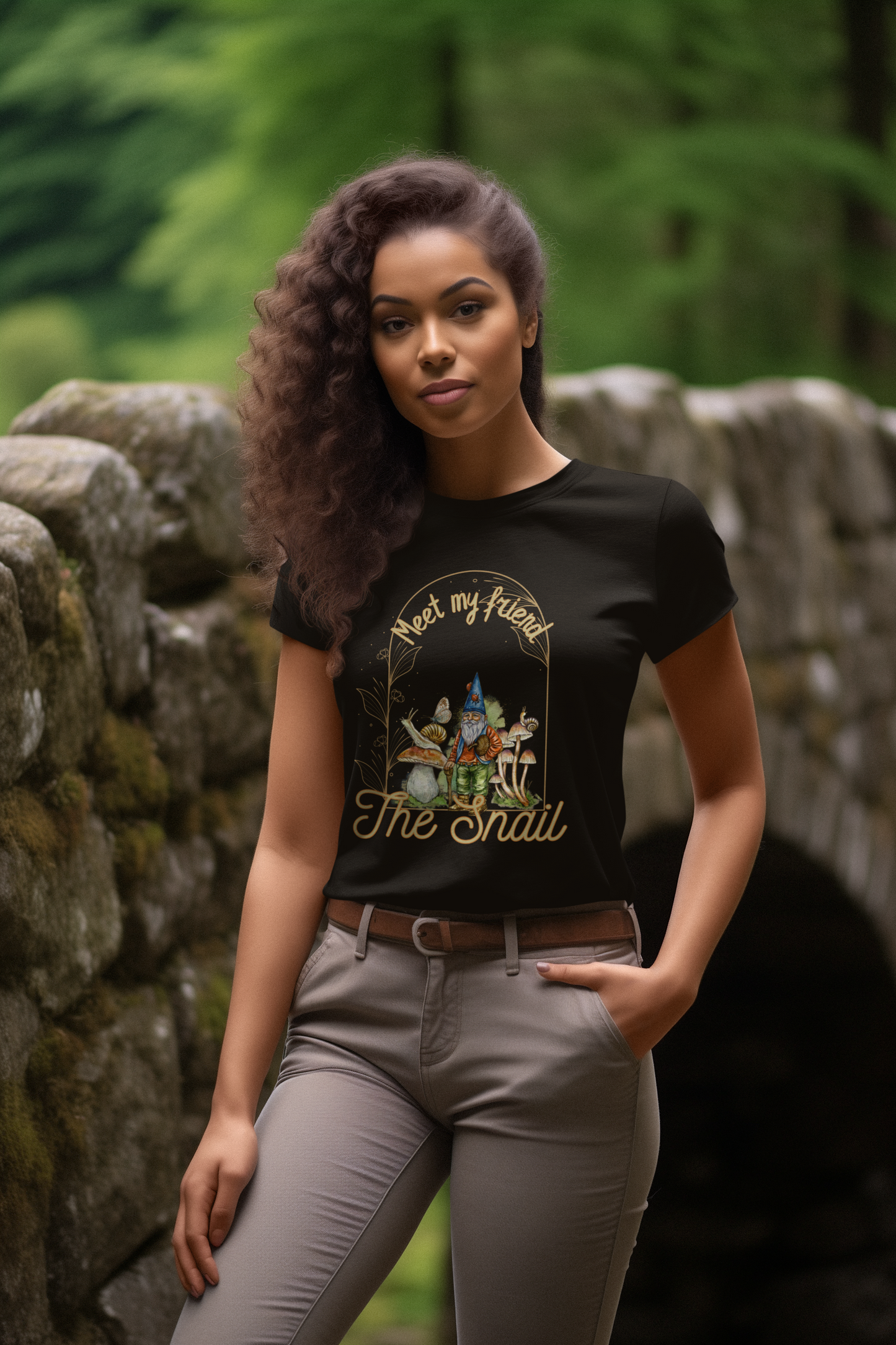 Whimsical Snail Delight T-Shirt - Perfect Unisex Tee for Nature Lovers!