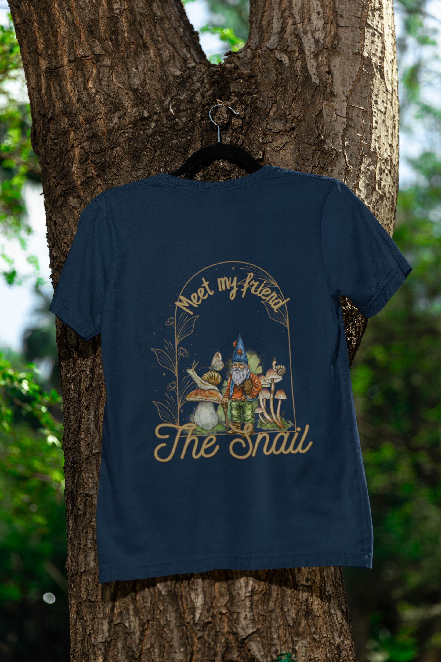Whimsical Snail Delight T-Shirt - Perfect Unisex Tee for Nature Lovers!