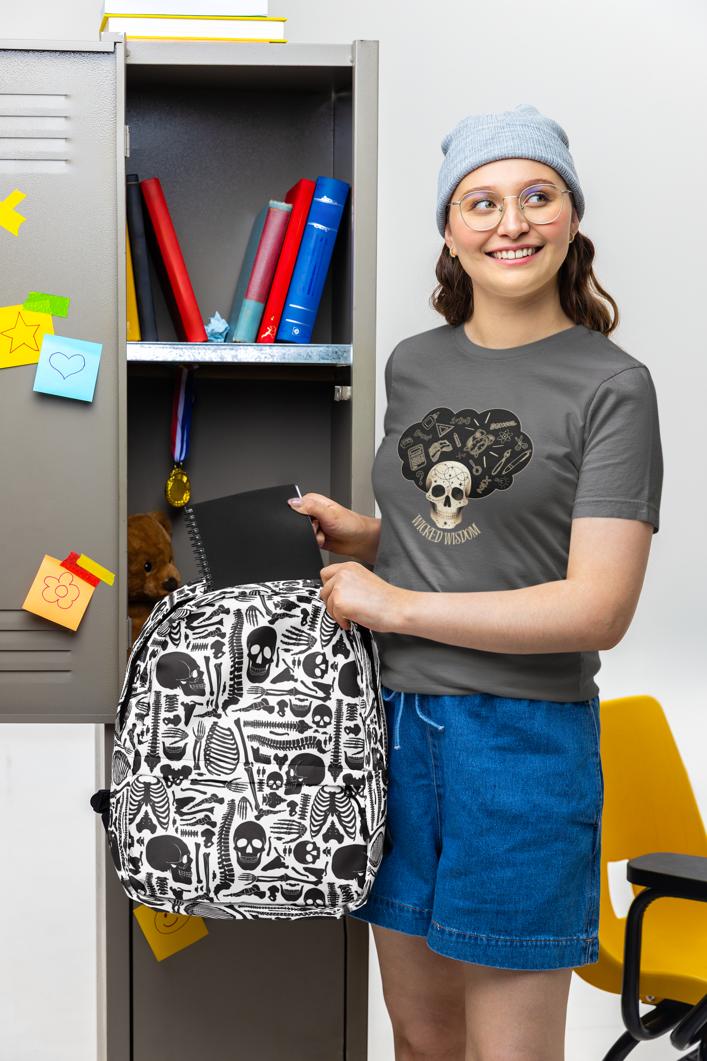 Edgy Skull Graphic Tee – Unisex Comfort for the Bold and Unique