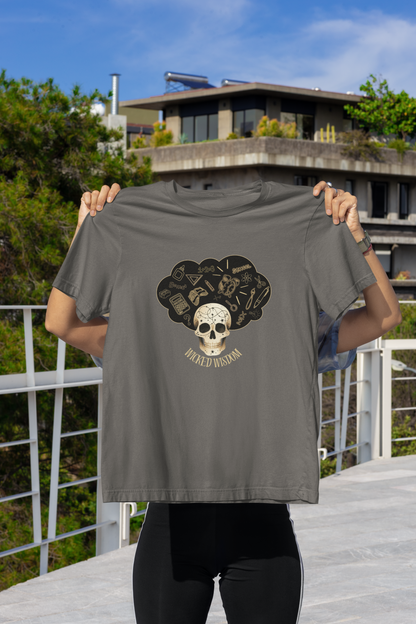 Edgy Skull Graphic Tee – Unisex Comfort for the Bold and Unique
