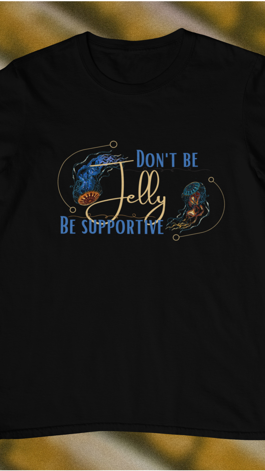 Don’t Be Jelly Be Supportive Youth Tee | Cute Mermaid Illustration
