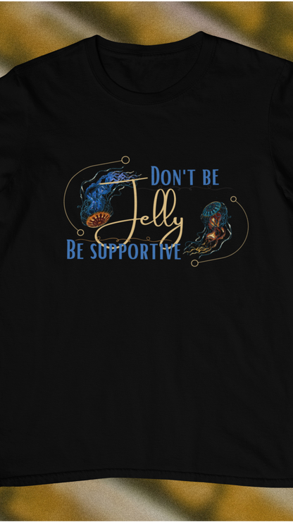 Don’t Be Jelly Be Supportive Youth Tee | Cute Mermaid Illustration