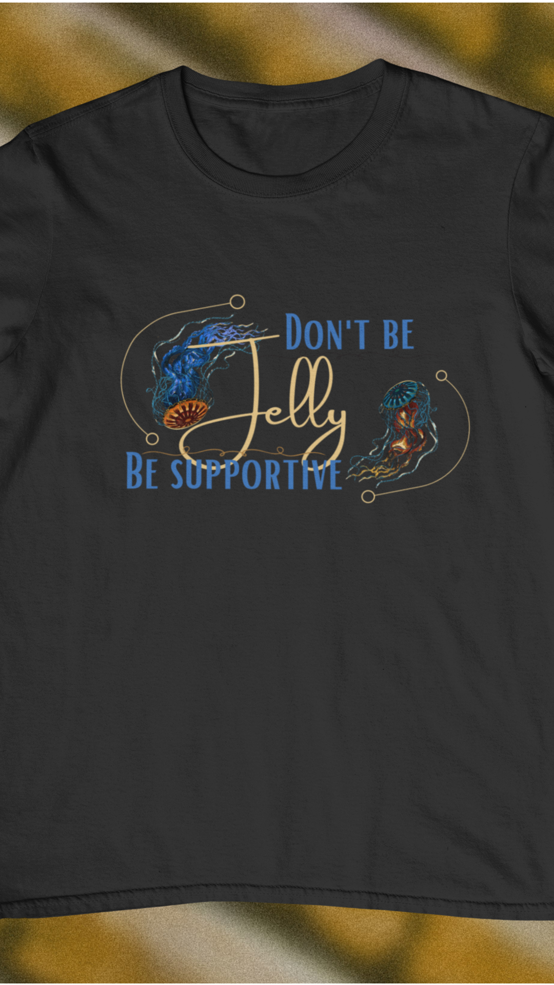 Don’t Be Jelly Be Supportive Youth Tee | Cute Mermaid Illustration