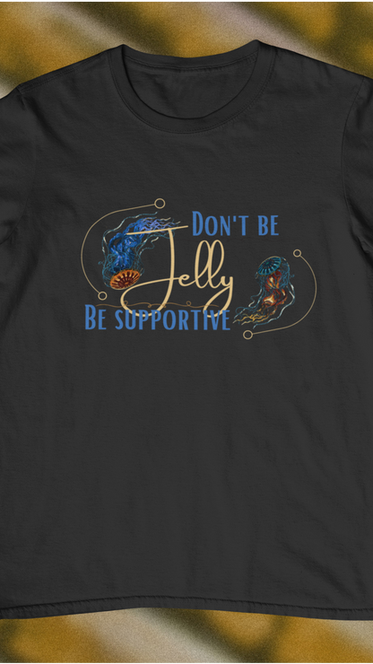 Don’t Be Jelly Be Supportive Youth Tee | Cute Mermaid Illustration