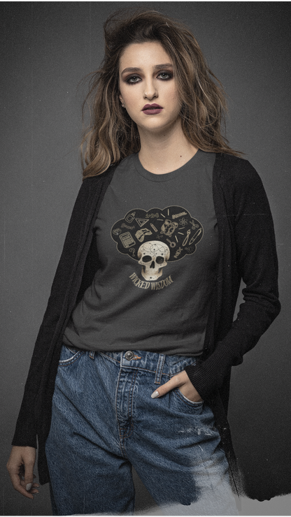 Skull with Potion Cloud Youth Tee | Witchy Magic, Alchemy Icons