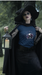 Floral Skull Illustration T-Shirt | Moon Phases Graphic Tee