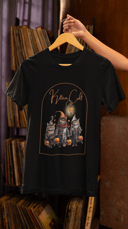 Kittens in Halloween Costumes Tee | Halloween Cat Shirt