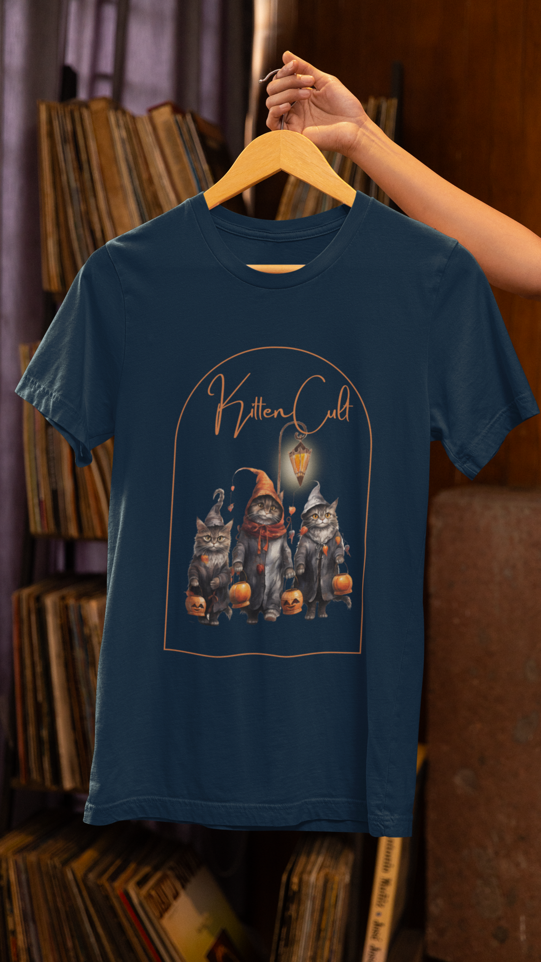 Kittens in Halloween Costumes Tee | Halloween Cat Shirt